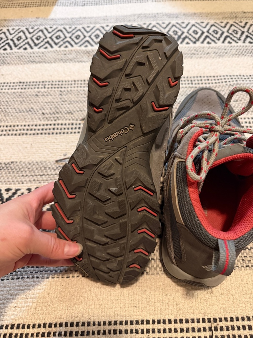 Columbia Gray Hiking Boots with Pink Interior - Picture 16 of 16